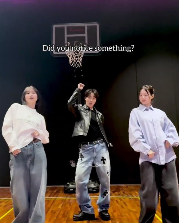 Did you notice something in Jhope,Momo & Nayeon dance challenge? #bts #twice