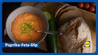 Einfacher Paprika-Feta-Dip zum Grillen | Lidl Österreich