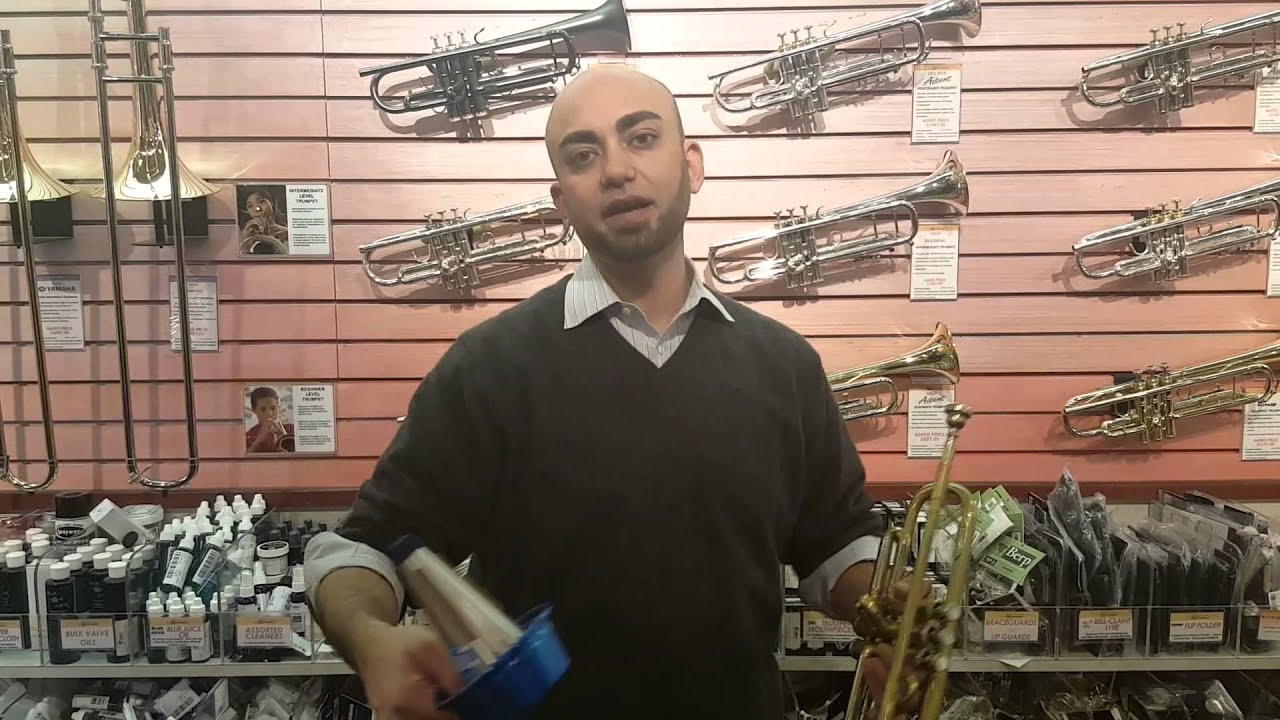 Trumpet Wallace Mute Demo Adam Robertson YouTube