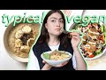 24hrs eating STEREOTYPICAL vegan foods