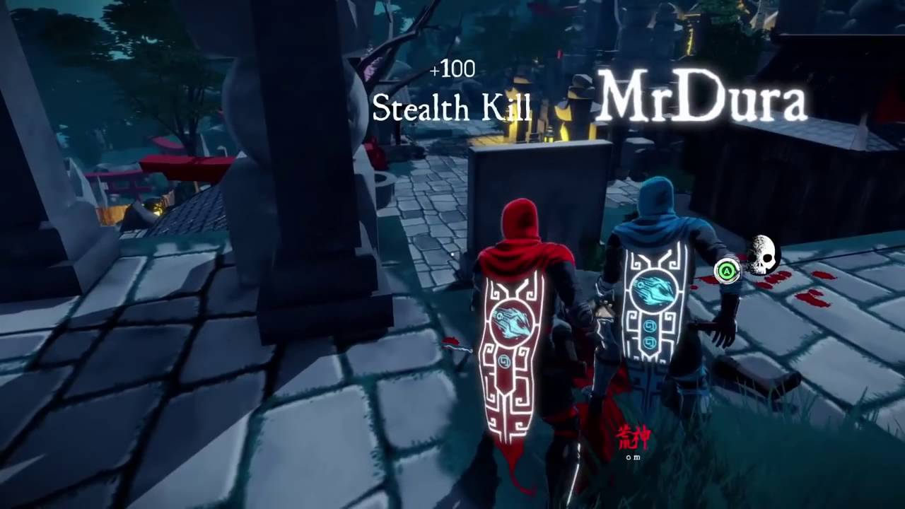 Aragami — игровой процесс кооператива