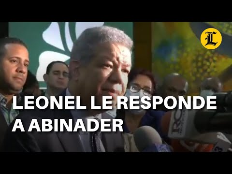 Leonel le dice a Abinader que no modificó la Constitución para reelección
