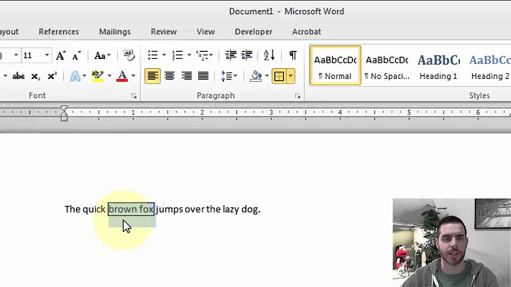 How to Put a Border Around Text in a Microsoft Word Document