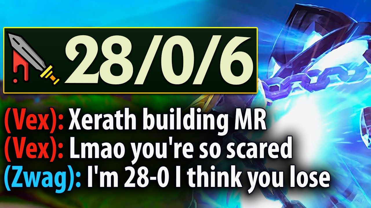 I destroyed this trash talking Vex so bad he got PTSD (PERFECT XERATH GAME)