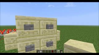 (OLD) New Version in Description! Easy 4 digit combination lock method Minecraft