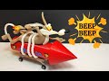How make Beep Beep Animation Character by 3D Printing at home | Bip Bip- Looney Tunes