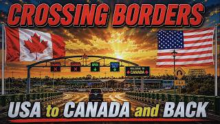 Crossing Borders USA to Canada and Back: Peace Bridge to Rainbow Bridge Adventure!