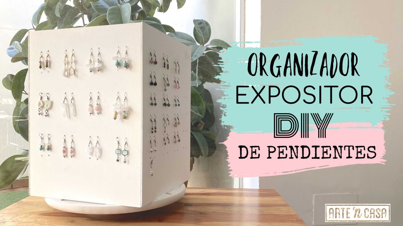 Organizador DIY de pendientes y aretes 