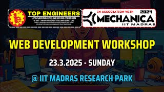 WEB DEVELOPMENT WORKSHOP | 23.3.25 | TOP ENGINEERS