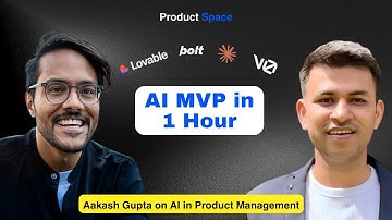 Build & Test an AI MVP in 1 Hour (No Code) | Product Space X Aakash Gupta