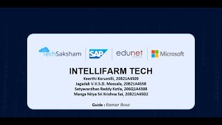 Intellifarmtech - Edunet Tech Saksham Program