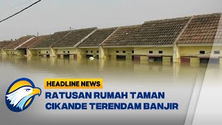 Perumahan Taman Cikande Banjir, Ratusan Rumah Tenggelam