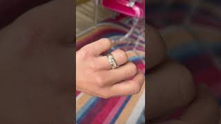 1.92ctw Old Mine & Old European Cut Diamond Flush Set Trilogy Ring