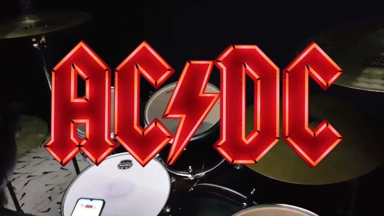 AC/DC - Anything Goes (Drum Cover) - YouTube