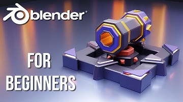 Cannon from "Clash of Clans" - Blender Modeling Tutorial