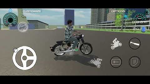 Bullet Bullet bike Indian game 3D hardware lll 🎮#games #gaming #bulletin  you 😉#automobile #jcb 