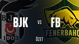 Beşiktaş (BJK) vs Fenerbahçe Espor (FB) Maç Özeti | 2022 Yaz Mevsimi 9. Hafta
