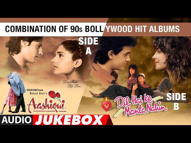 Combination Of 90’S Bollywood Hit Albums | Aashiqui u0026 Dil Hai Ke Manta Nahin (Audio) Jukebox class=