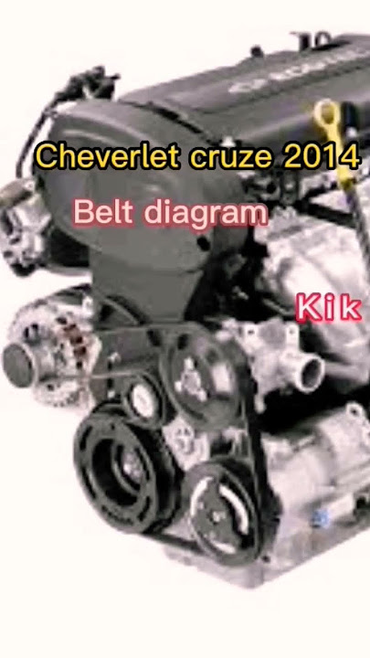 cheverlet cruze 2015 belt diagram #cheverolet #cruze #belt #diagram @KikAutoexpert