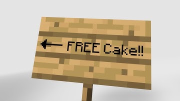 Free Cake - Minecraft Animation (Weekly Tests: ep40)