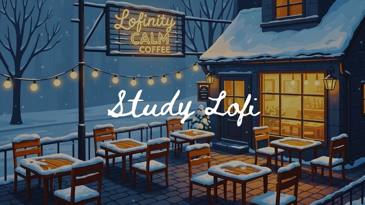 Soft Winter Lofi Beats ❄️ Music for Study, Work, Focus & Relaxation