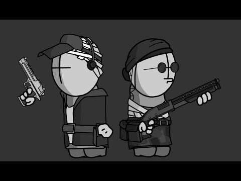 Deimos And Sanford Raid (Madness Combat Animation) - YouTube