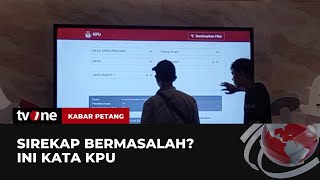 Sirekap Sempat Berhenti, Ada Apa? | Kabar Petang tvOne screenshot 5