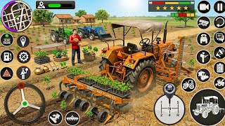 Modern Tractor Farming Driving Simulator 3D #2 - New Tractor Games - Android Gameplay