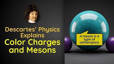 Color Charges and Mesons from Descartes