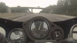 Top Speed Autobahn Germany  CBR 400 RR