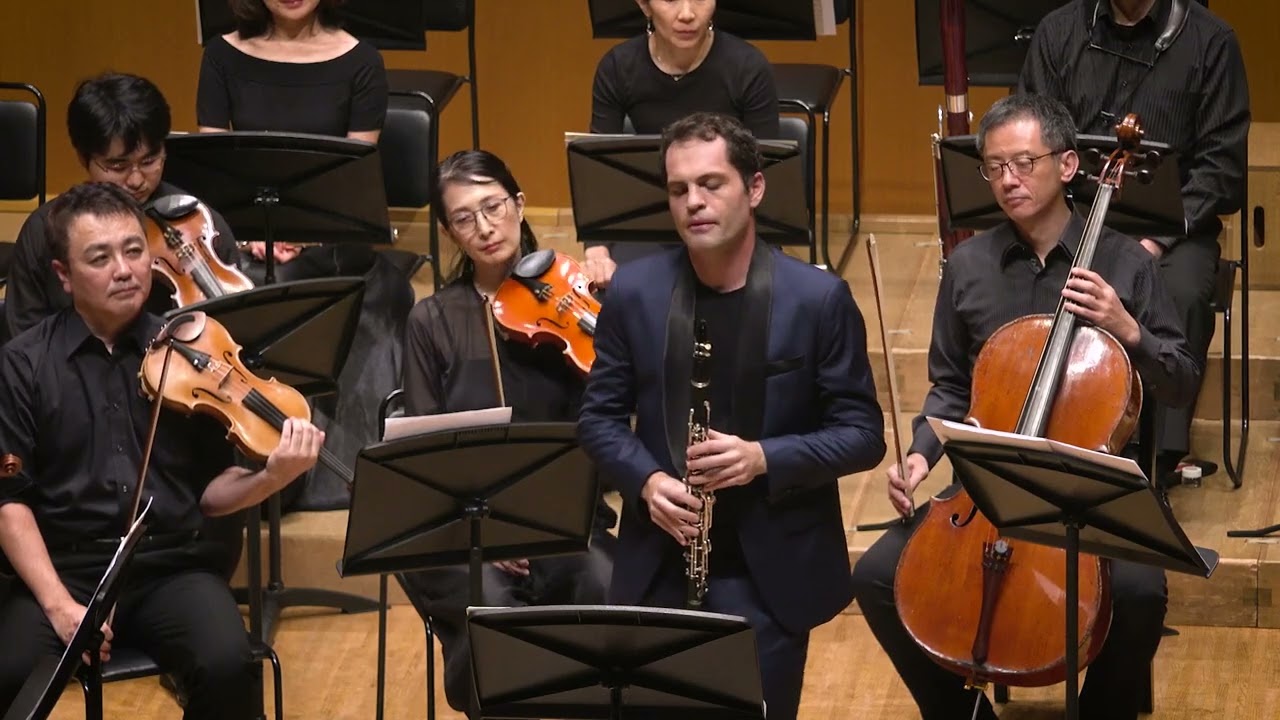 Mozart / Clarinet Concerto in A major, K. 622 - Gregor Hinterreiter, Tokyo Academy Orchestra