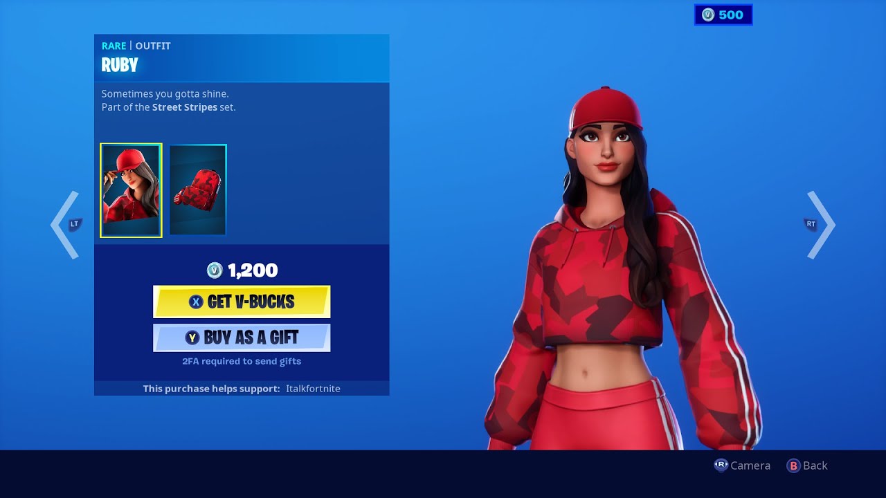!!!Ruby Is Back!!!November 10 2019 Fortnite Item Shop YouTube