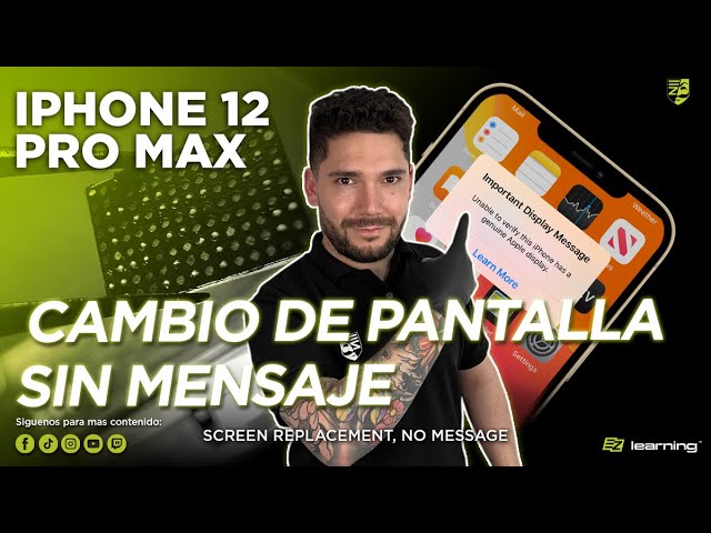 CAMBIO PANTALLA IPHONE 12 PRO MAX ORIGINAL – Techno market cl
