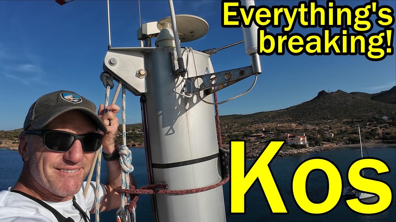 Everything’s breaking on our way to Kos! (Sailing Dakini – Leave to Roam Ep. 7)