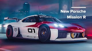 1,088hp Electric Porsche Mission R Revealed! – First Look