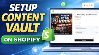 Set Up Your First Digital Product Subscription on Shopify | Content Vault Onboarding Guide (NEW)