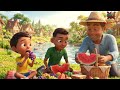 Babu and Bhola by the River 🎵🐃🌾kids adventure story riverbank friendship tale #storytime #music