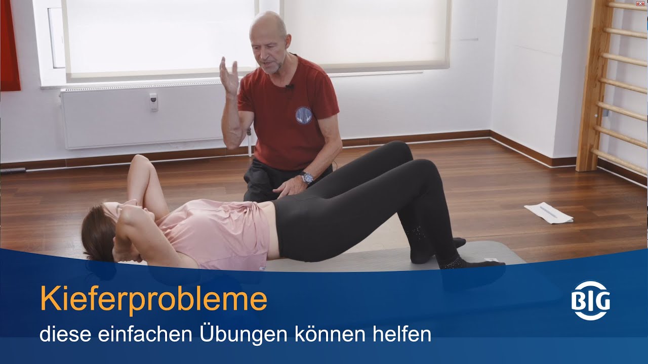 Kieferprobleme selbständig lösen - osteopathische Übung