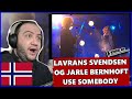 Lavrans svendsen og jarle bernhoft  use somebody kings of leon the voice norway 2024 finale 