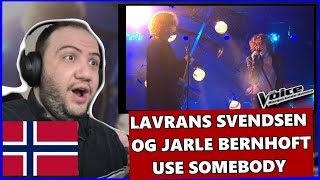 Lavrans Svendsen og Jarle Bernhoft | Use Somebody (Kings of Leon) The Voice Norway 2024 FINALE 🇳🇴