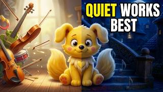 The Puppy Who Needed Quiet | TinyTales Nightfall | Bedtime Stories