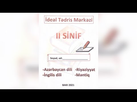 II sinif sınaq. (İDEAL TƏDRİS MƏRKƏZİ)