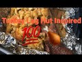 CAJUN SHRIMP ALFREDO STUFFED TURKEY LEGS🍗| COOKING ON A BUDGET👍🏾💯