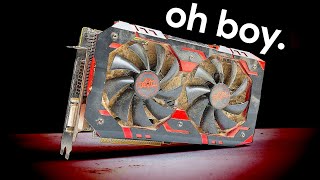 Cleaning a DIRTY GPU!