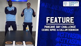 PANCAKE DAY CHALLENGE | CEDRIC KIPRE vs CALLUM ROBINSON