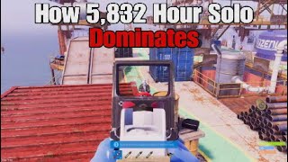 Solo with 5,832 Hours on Official Rust Console