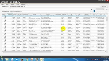WDmap pour editer base de donne