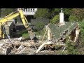 House Demolition (6) Komatsu Excavator PC130