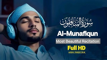 Surah Al-Munafiqun full (سورة المنافقون)| By Qari Abdulrahman Al-Majid| Surah 63 chapter 