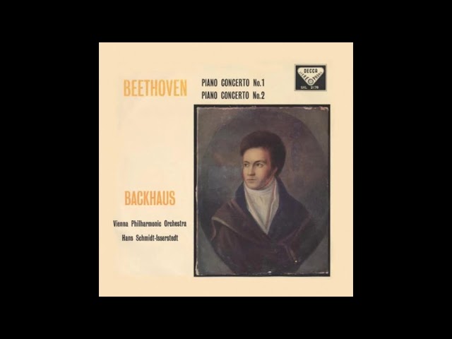 Beethoven - Concerto pour piano & orch n°2: Finale : W.Backhaus / Philh Vienne / H.Schmidt-Isserstedt